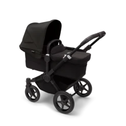 Bugaboo Donkey5 Yhdistelmävaunut Värissä Black / Midnight Black-Midnight Black