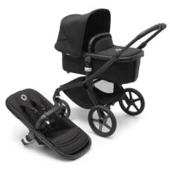 Bugaboo Fox 5 Complete Yhdistelmävaunu - Black/Midnight Black