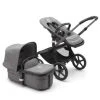 Bugaboo Fox 5 Complete Yhdistelmävaunu - Graphite/Grey Melange