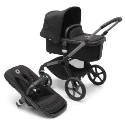 Bugaboo Fox 5 Complete Yhdistelmävaunu - Graphite/Midnight Black