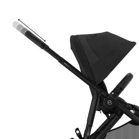Cybex Gazelle S Rattaat - Black/Moon Black 3 Cybex Gazelle S Rattaat - Black/Moon Black - Image 3