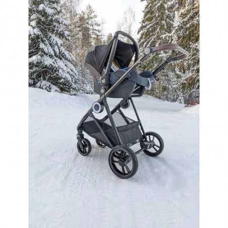 Emma Mallisto Emma Cozy2 Yhdistelmävaunu, Rock Black 8 Emma Mallisto Emma Cozy2 Yhdistelmävaunu, Rock Black - Image 8