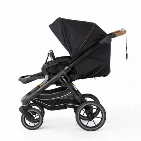 Emmaljunga NXT Istuin Flat 3.0 MY23 - Outdoor Black 3 Emmaljunga NXT Istuin Flat 3.0 MY23 - Outdoor Black - Image 3