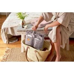 LÄSSIG Lässig Organizer Multi Hoitolaukku, Blocks Taupe -Emmaljunga Shop laessig organizer multi hoitolaukku blocks taupe 2