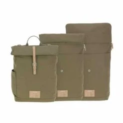 LÄSSIG Lässig Rolltop Backpack, Olive -Emmaljunga Shop lassig rolltop backpack olive 4