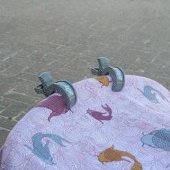 Lodger Harso Klipsi 2kpl, Harmaa Raita -Emmaljunga Shop lodger harso klipsi 2kpl harmaa raita 1