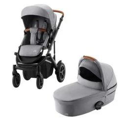 Paketti - Britax Smile 4 Yhdistelmävaunut, Frost Grey