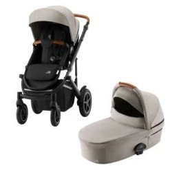 Paketti - Britax Smile 4 Yhdistelmävaunut, Pure Beige