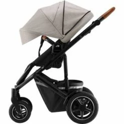 Paketti - Britax Smile 4 Yhdistelmävaunut, Pure Beige -Emmaljunga Shop paketti britax smile 4 yhdistelmaevaunut pure beige 5