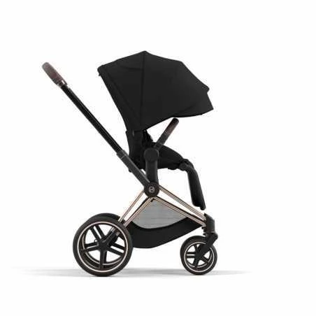 Paketti - Cybex EPriam 4 Yhdistelmävaunu, Rosegold - Deep Black 5 Paketti - Cybex EPriam 4 Yhdistelmävaunu, Rosegold - Deep Black - Image 5